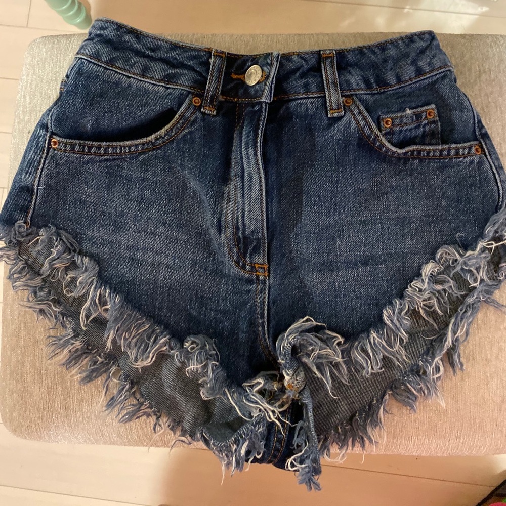 TopShop Denim Kiri Shorts